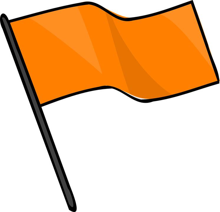 cartoon of flag